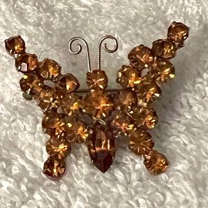 Vintage Juliana butterfly pin